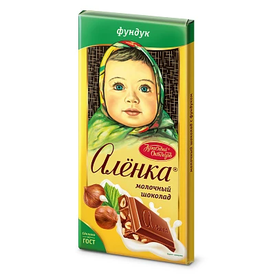 Шоколад Алёнка с Фундуком