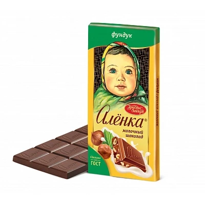 Шоколад Алёнка с Фундуком