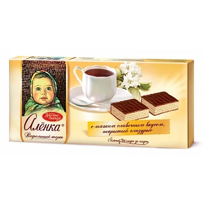 Вафельный торт Алёнка