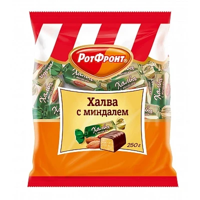 Конфеты Халва с миндалём Рот Фронт