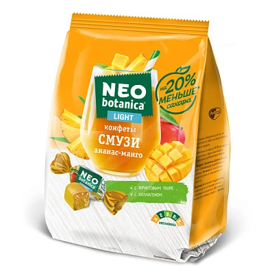 Конфеты Neo-Botanica Смузи ананас-манго