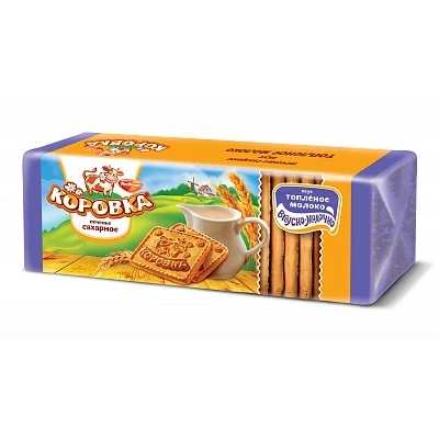 Печенье Коровка вкус топлёное молоко