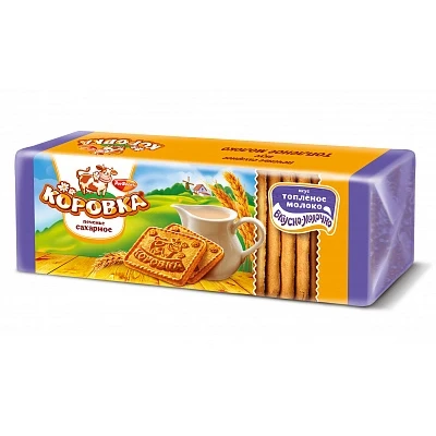 Печенье Коровка вкус топлёное молоко
