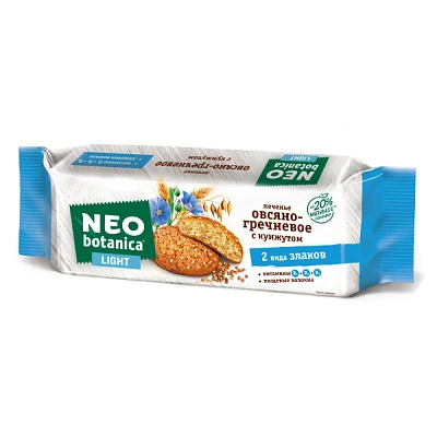 Печенье Neo-botanica овсяно-гречневое с кунжутом
