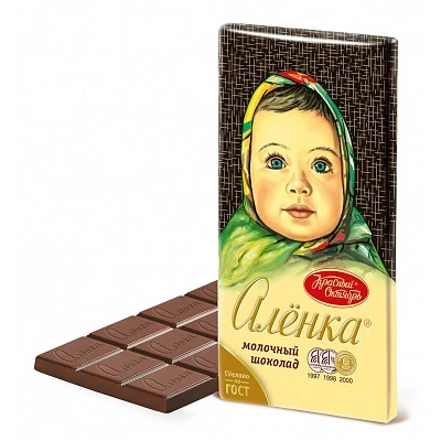 Шоколад Алёнка