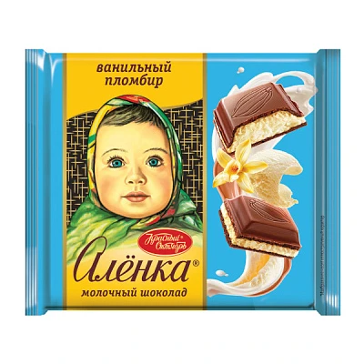Шоколад молочный Аленка Ванильный пломбир