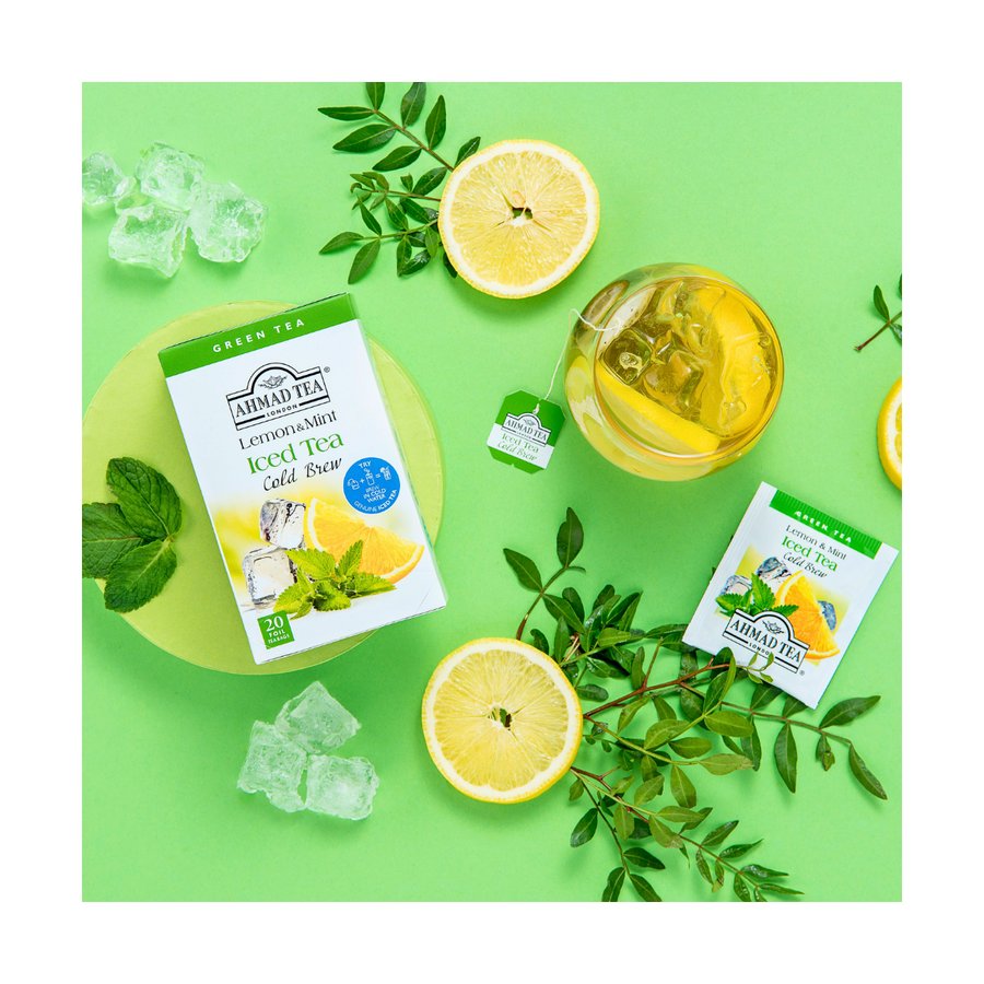 Lemon & Mint Cold Brew Iced Tea thumbnail 3