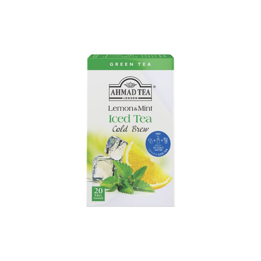 Lemon & Mint Cold Brew Iced Tea