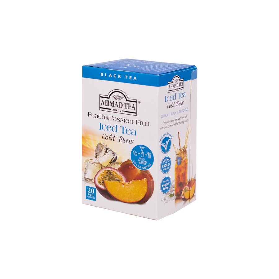 Peach & Passion Fruit Cold Brew Iced Tea thumbnail 2