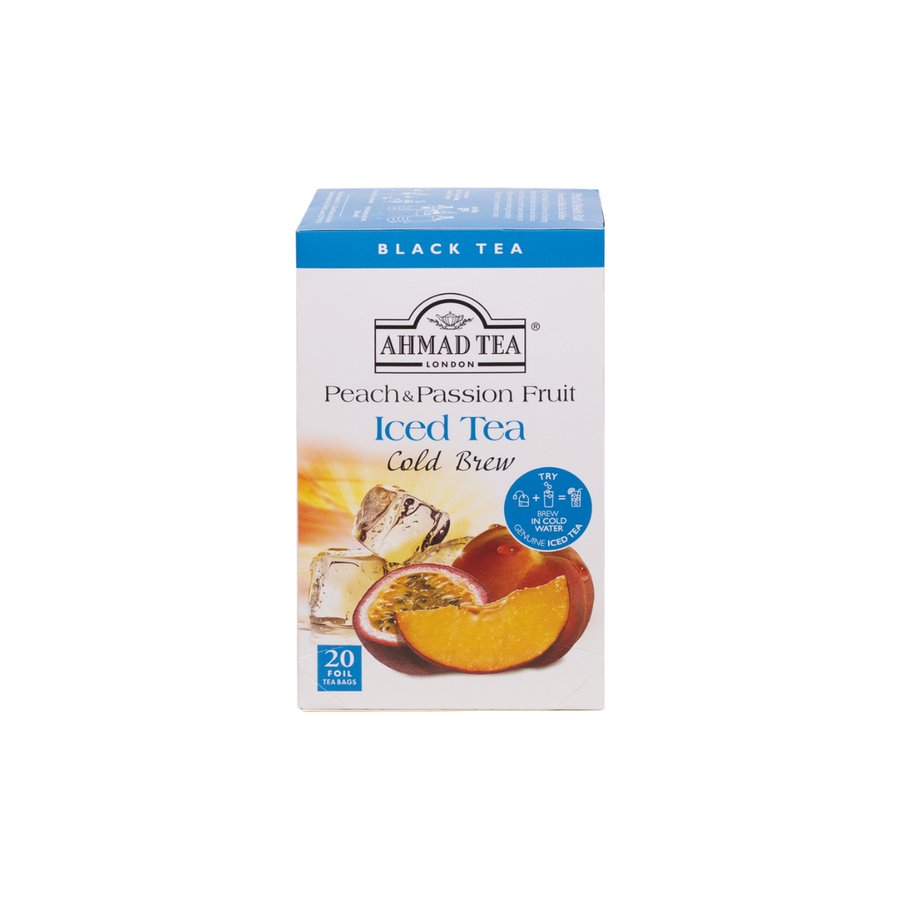 Peach & Passion Fruit Cold Brew Iced Tea