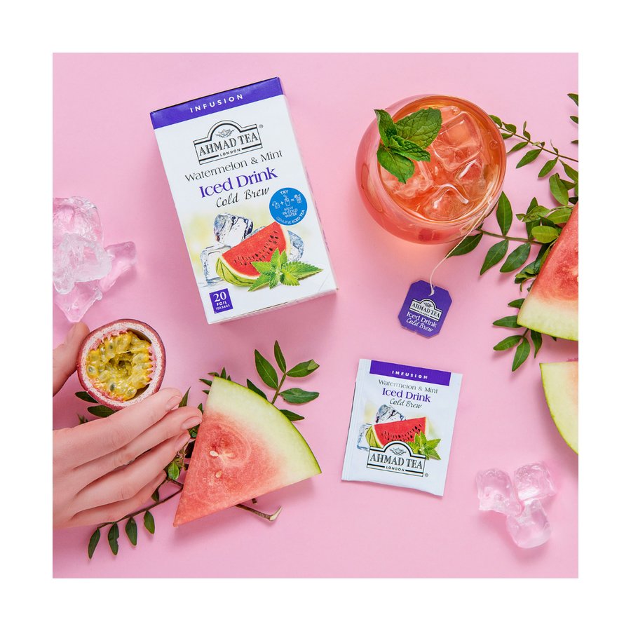 Watermelon & Mint Cold Brew Iced Tea thumbnail 3