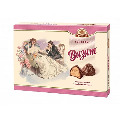 Конфеты в коробке Визит