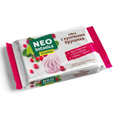 Зефир Neo-botanica Vitamin с кусочками брусники